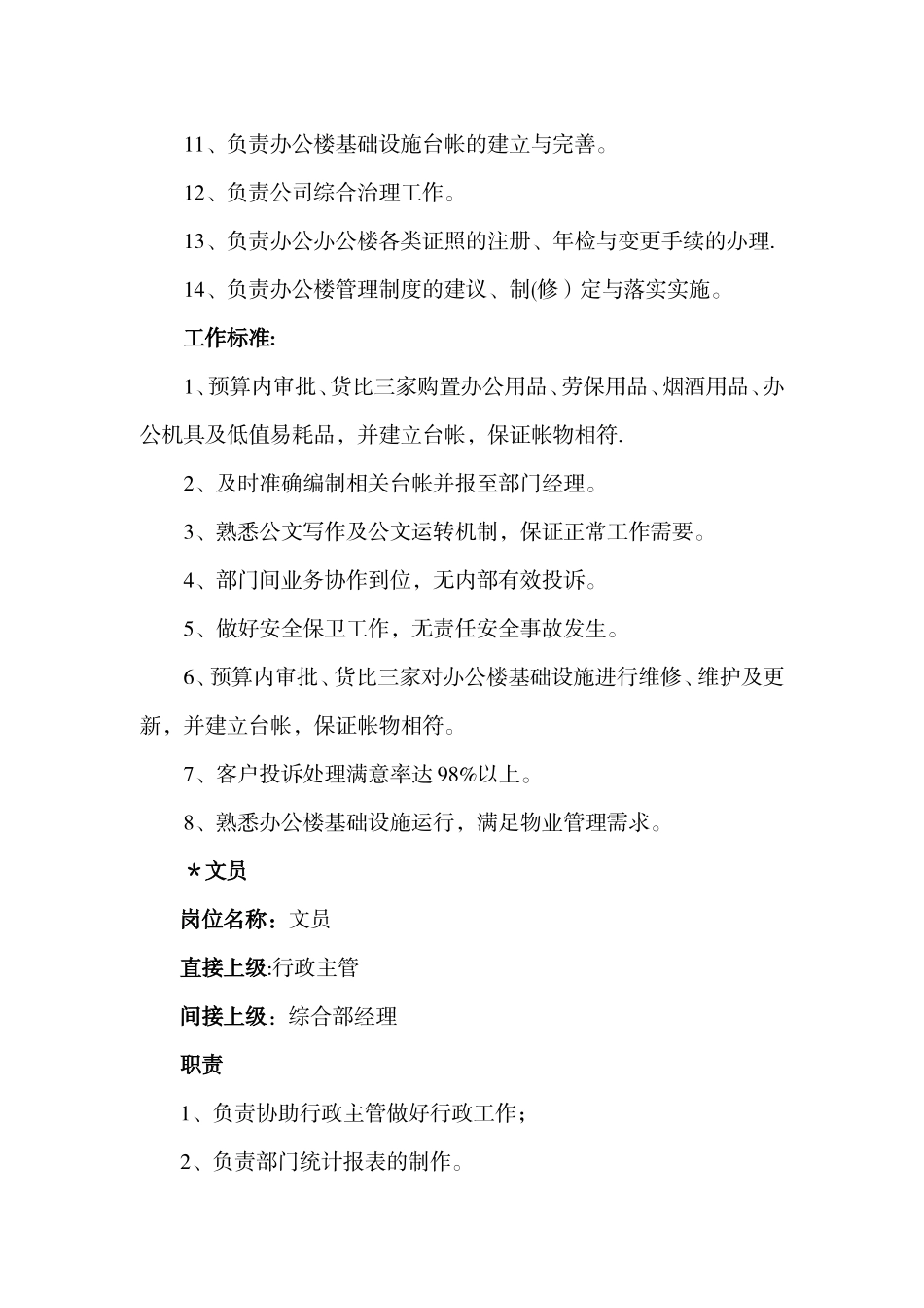 燃气公司岗位职责_第3页