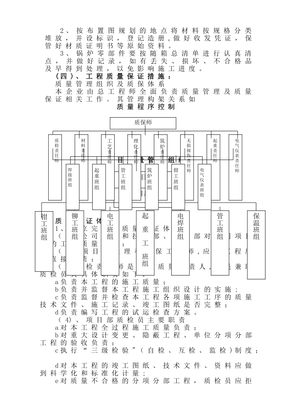 燃气锅炉安装工程施工组织设计_第3页