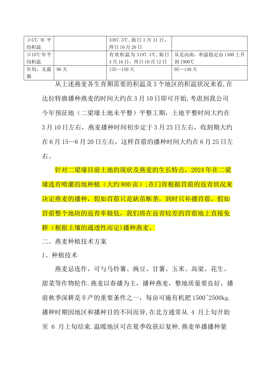 燕麦种植技术标准及流程_第2页