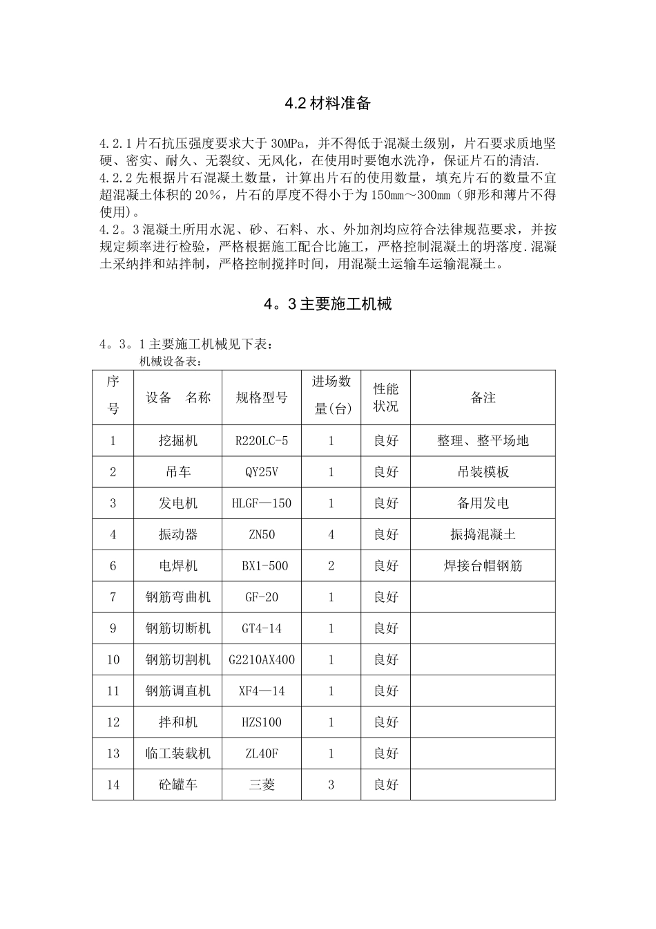 片石混凝土桥台施工工艺_第3页
