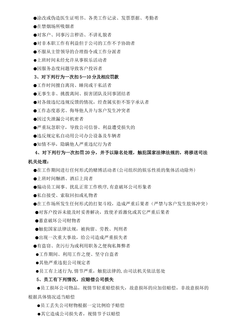 物业公司奖惩制度(终稿)_第3页