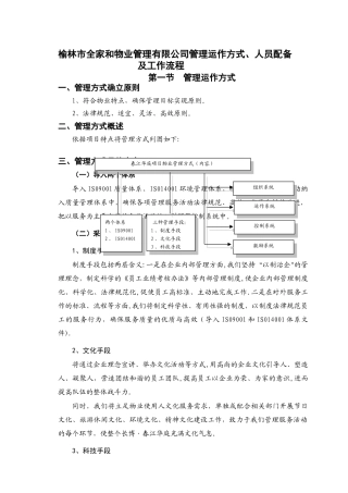 物业公司管理运作方式和流程110