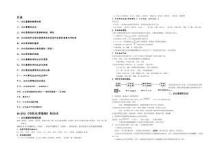 2025年有机化学知识点全面总结