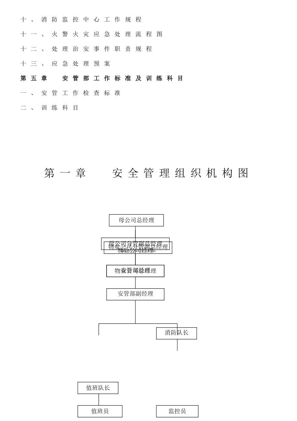 物业安保管理方案_第3页