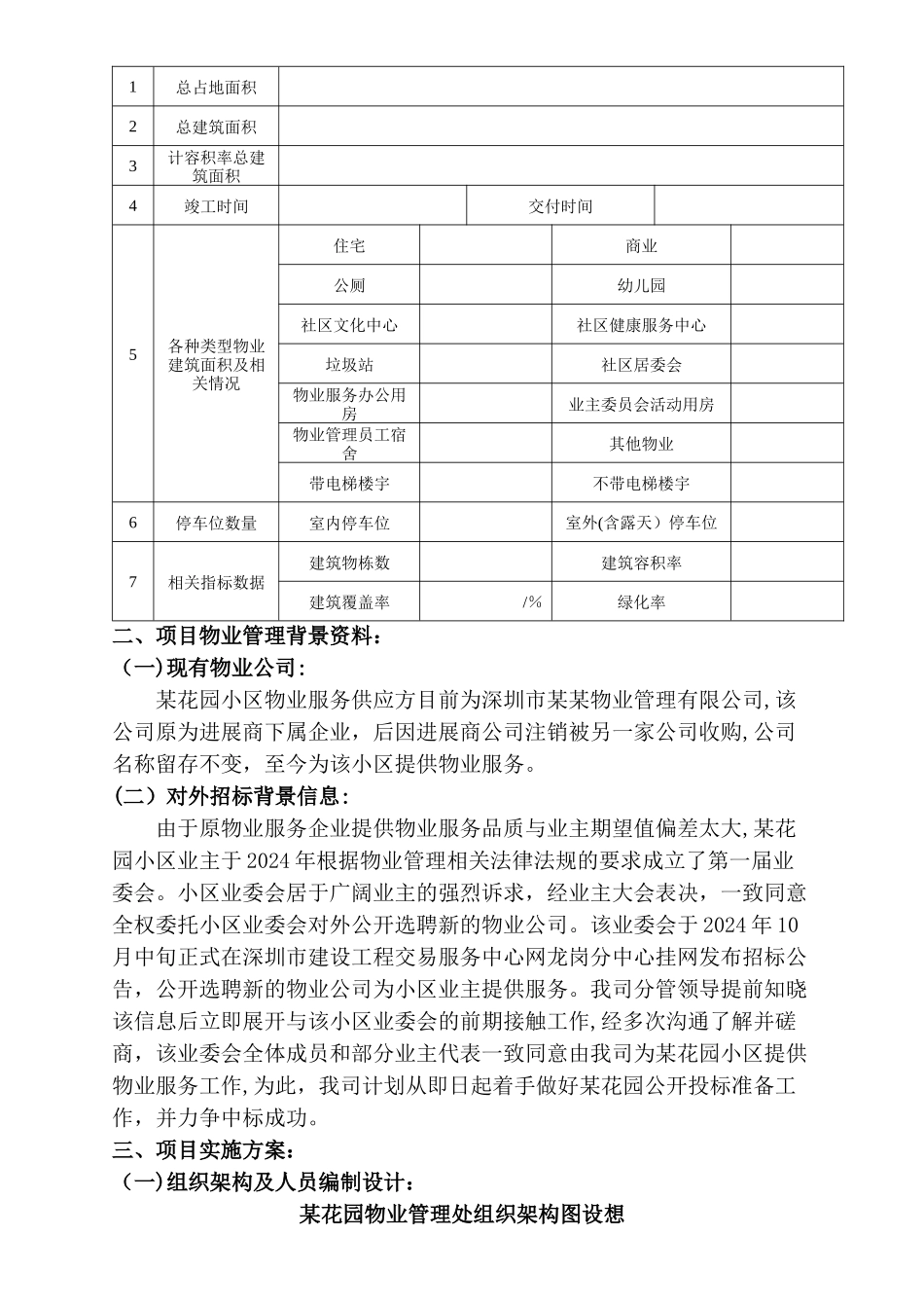 物业接管可行性分析报告_第2页