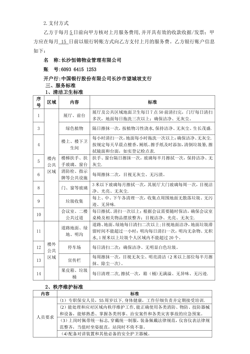 物业服务委托合同(确定版)_第2页