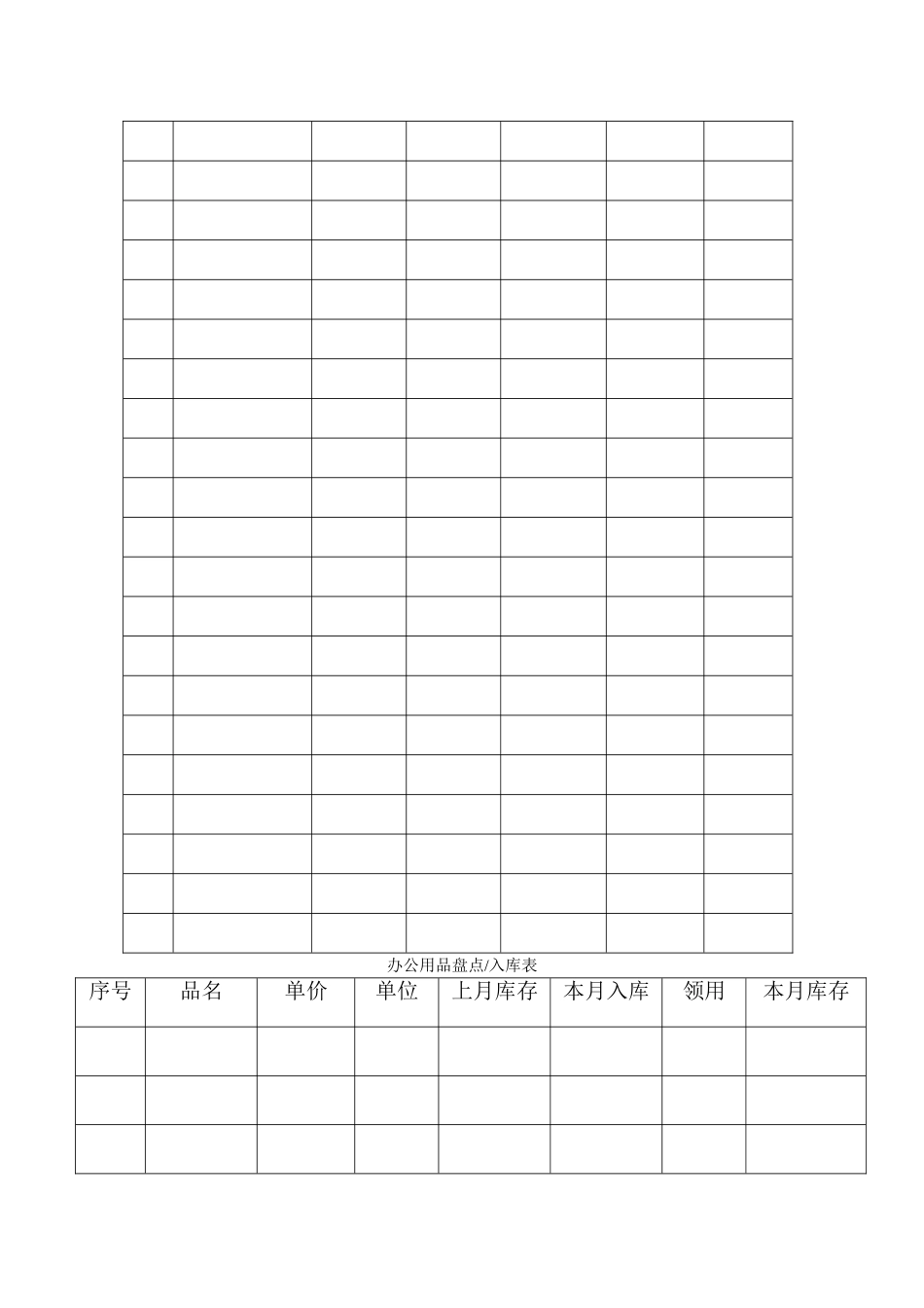 物品申请购买单样表_第2页