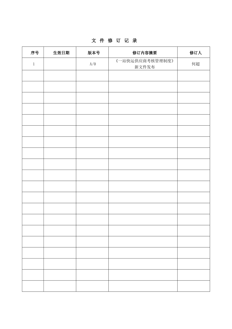 物流供应商考核管理制度_第2页