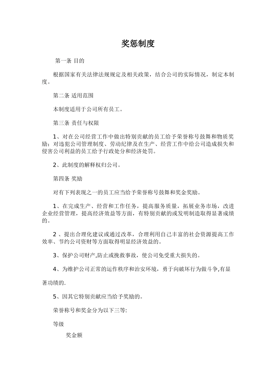 物流公司奖惩制度_第1页