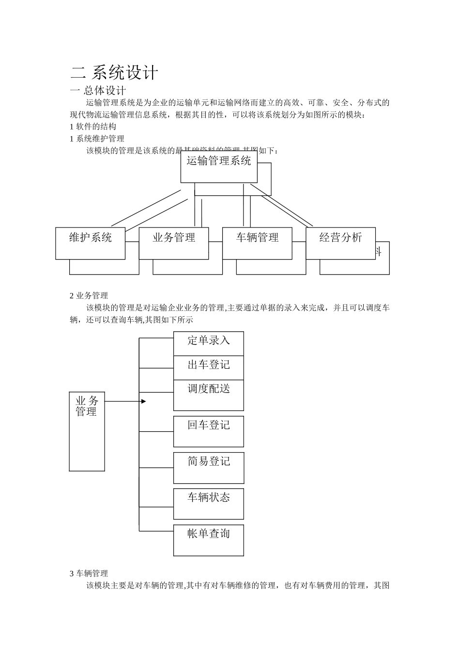 物流管理系统实验报告总结_第3页