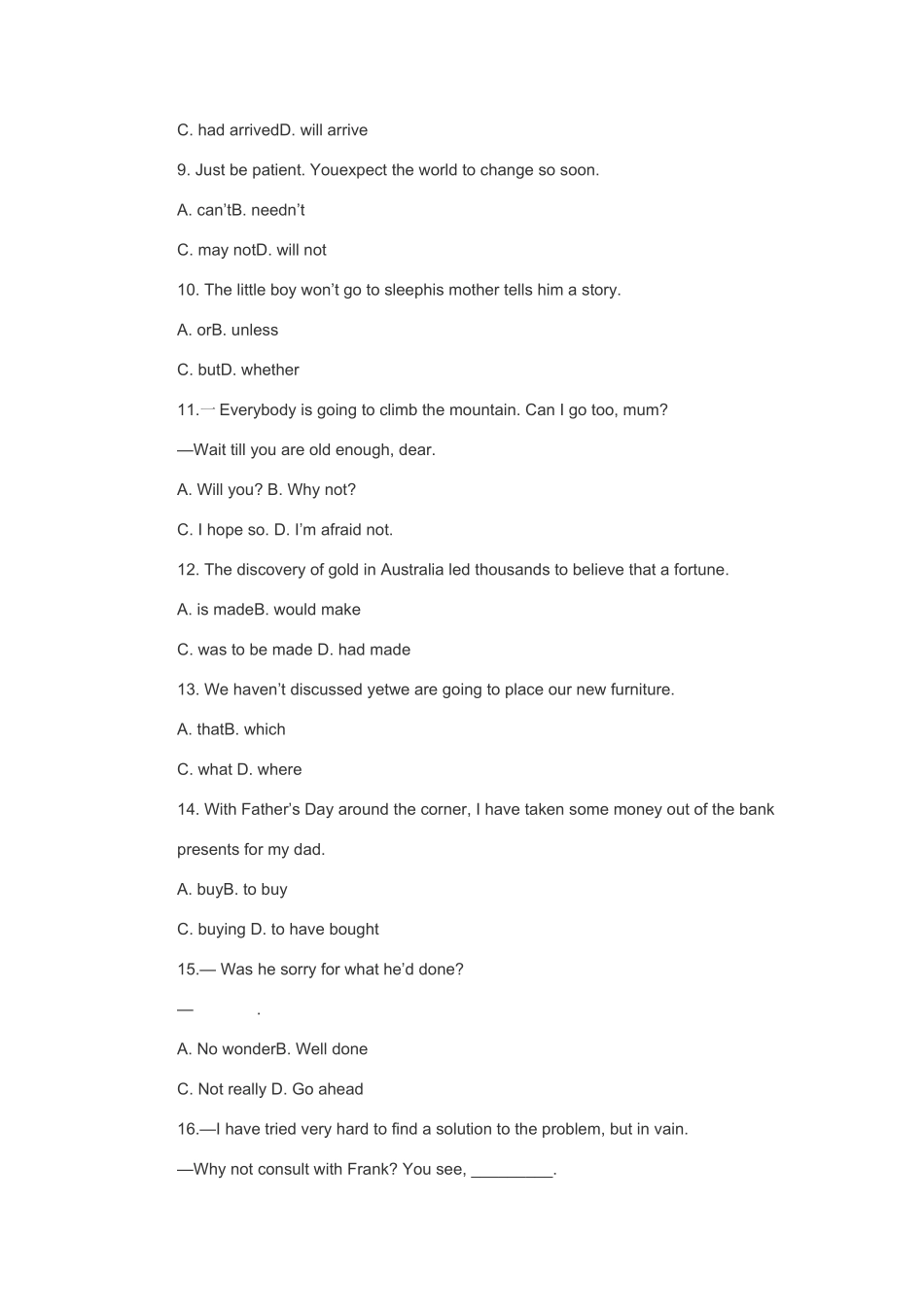 2025年福建教师招聘考试中学英语_第2页