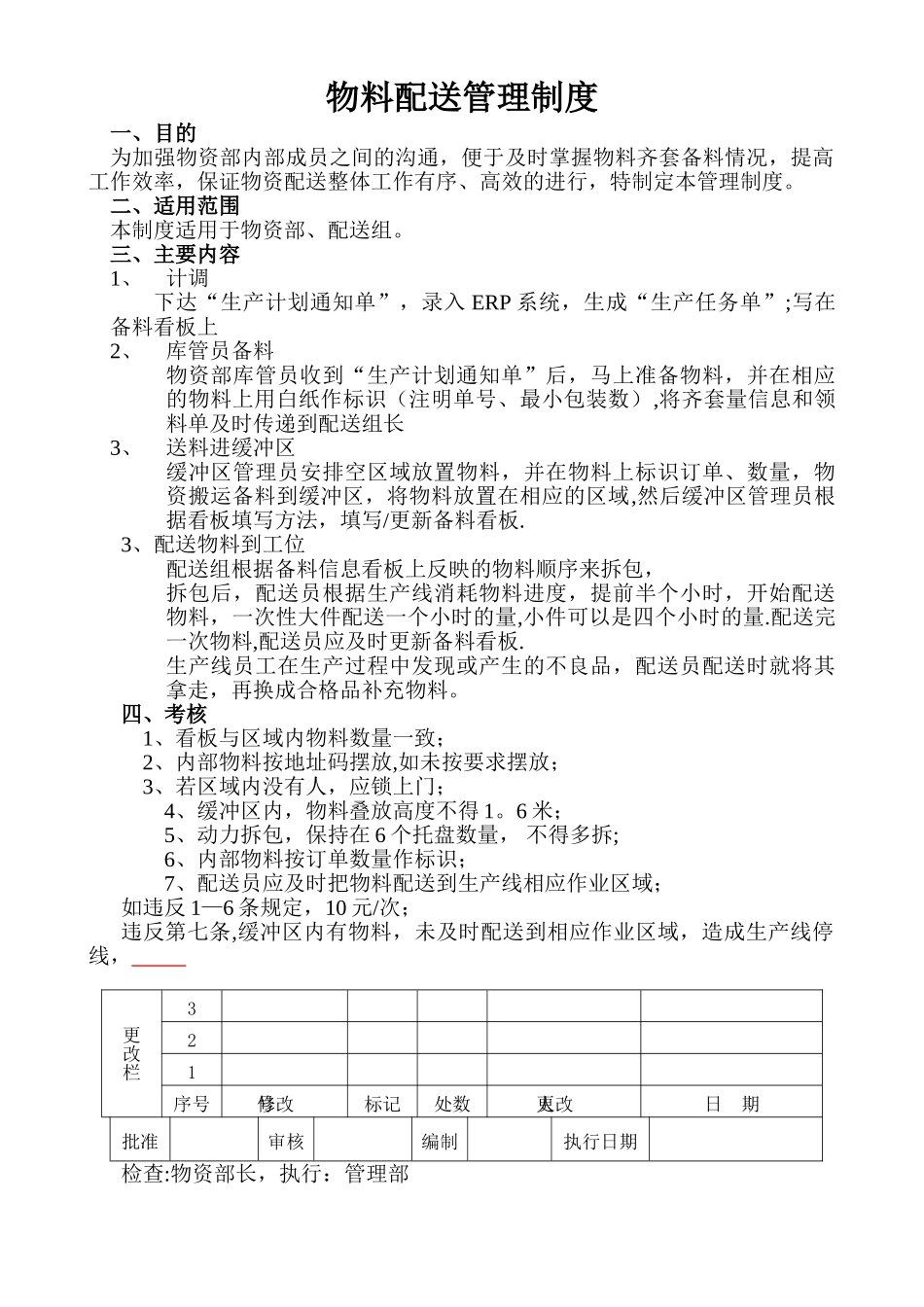 物资配送管理制度_第1页