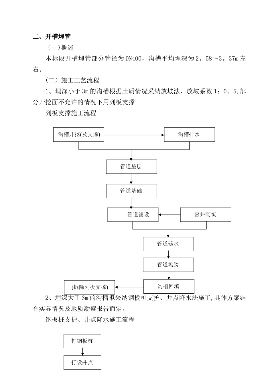 牵引管、埋管施工方案_第3页