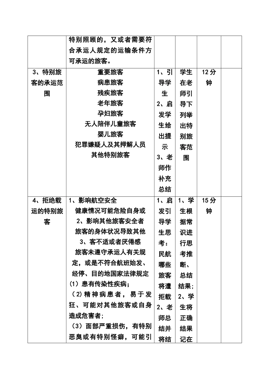 特殊旅客运输教案_第3页