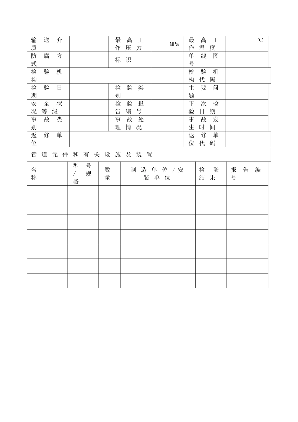 特种设备使用登记表(压力管道)_第3页