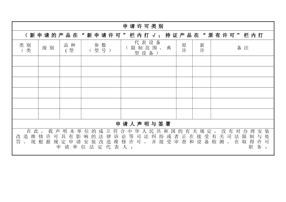 特种设备制造许可申请书_第3页