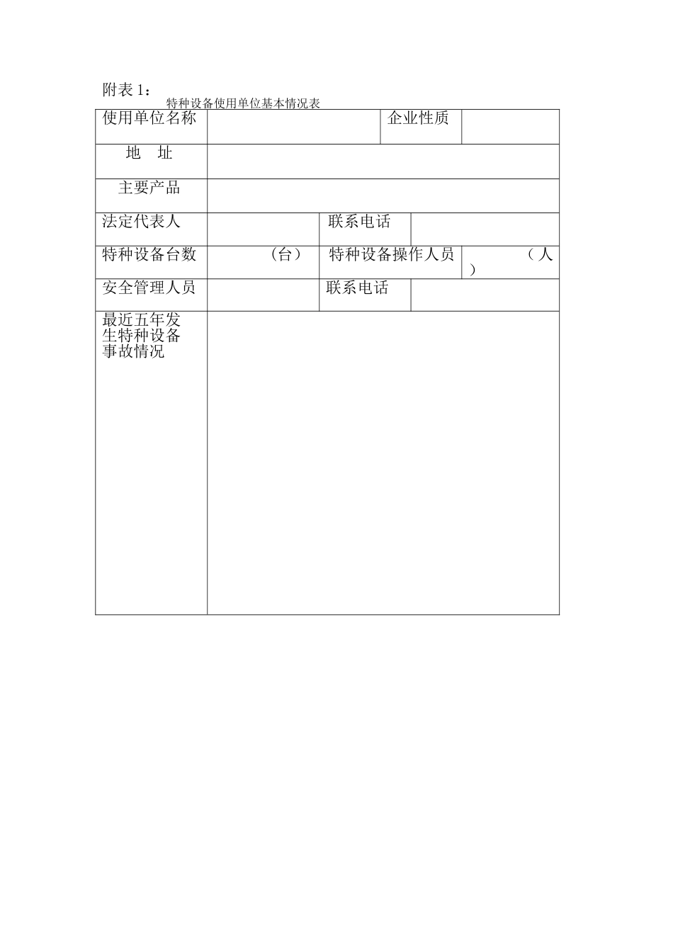 特种设备安全管理总台帐_第3页