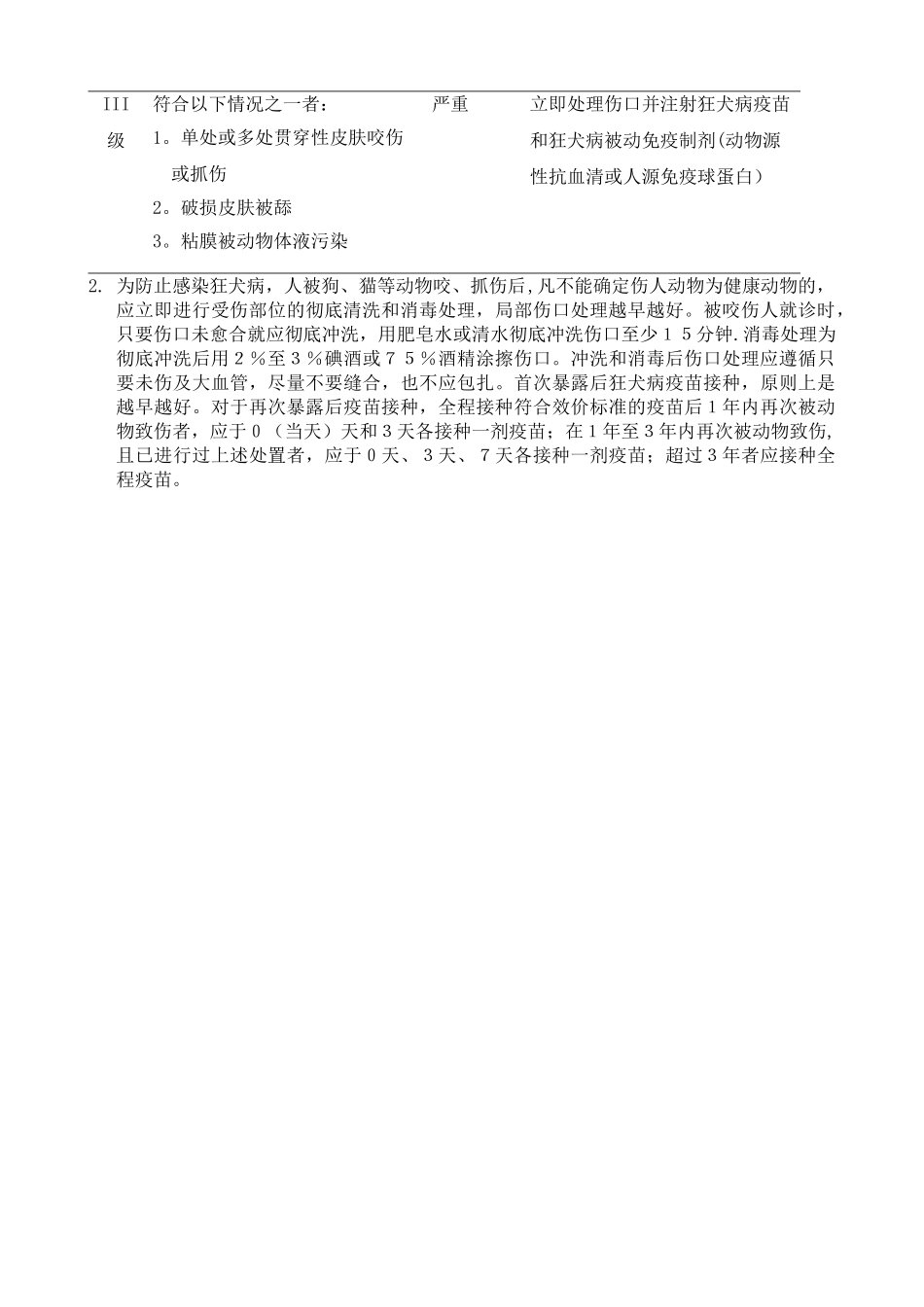 狂犬病防治知识培训测试题及答案_第3页