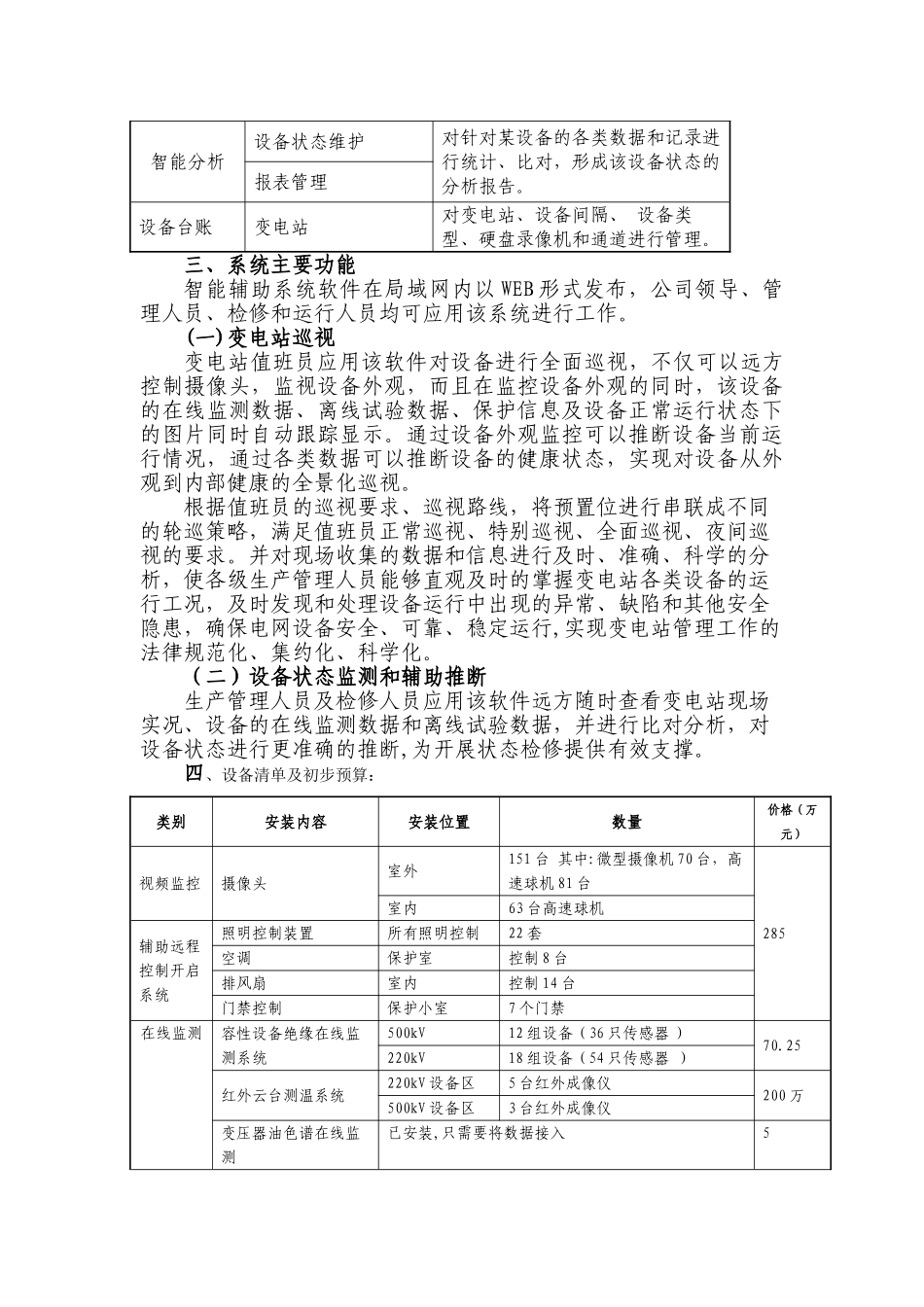 玉贤500KV变电站智能辅助系统建设方案_第3页