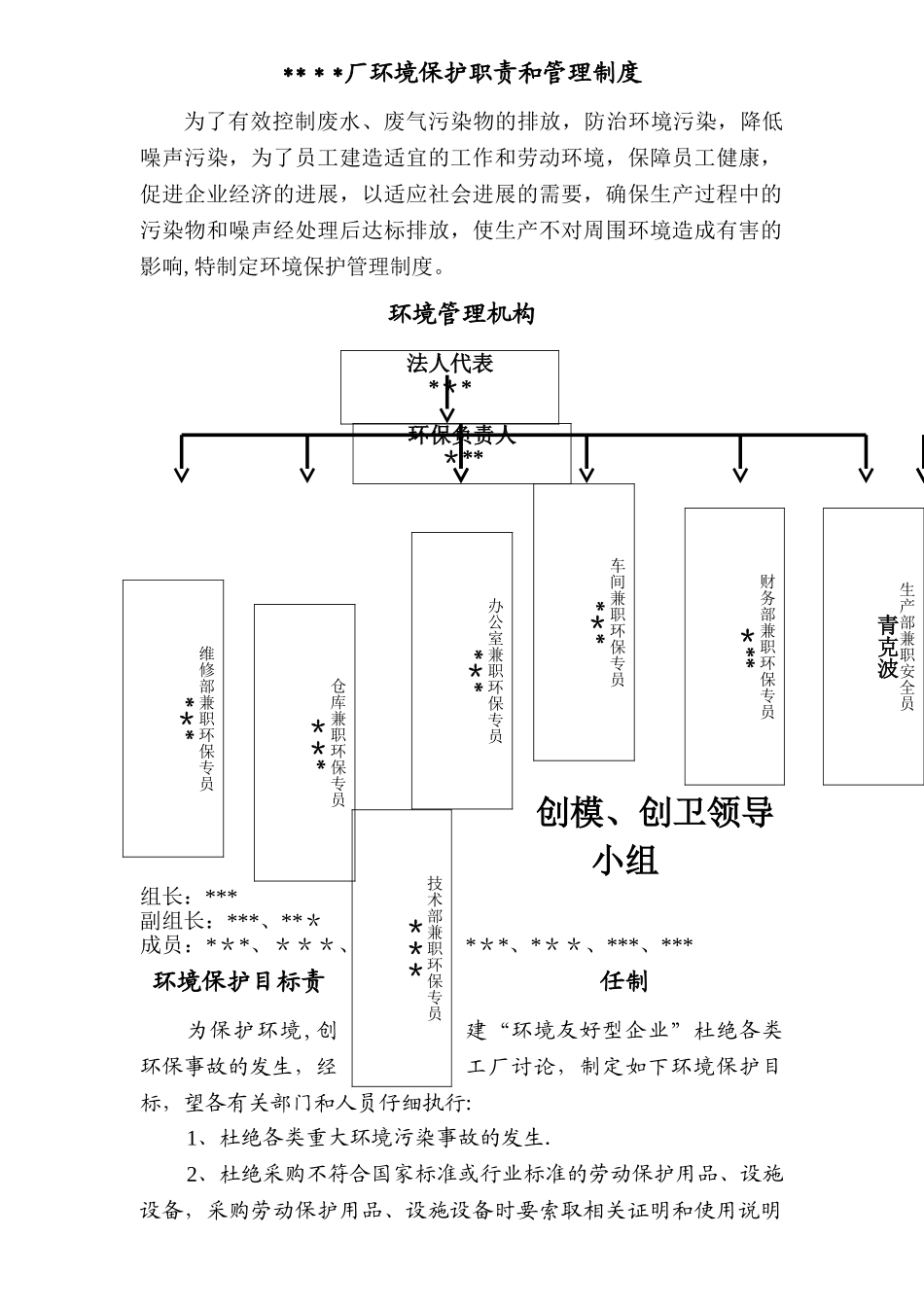 环境保护职责和管理制度_第1页