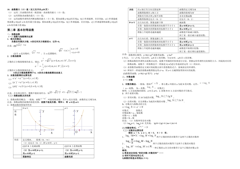 2025年新课标高中数学必修知识点总结_第3页
