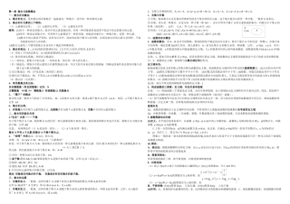 2025年新课标高中数学必修知识点总结