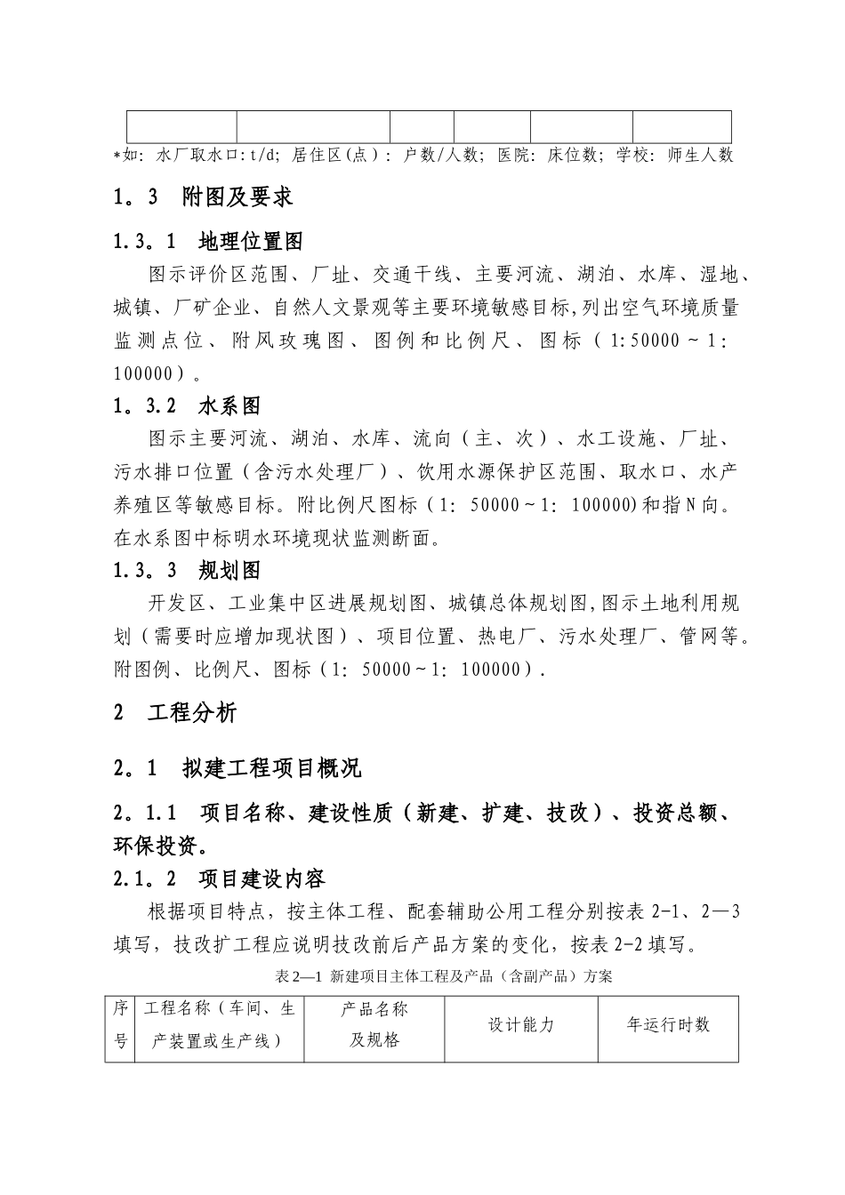 环境影响评价报告书主要内容编制要求_第3页
