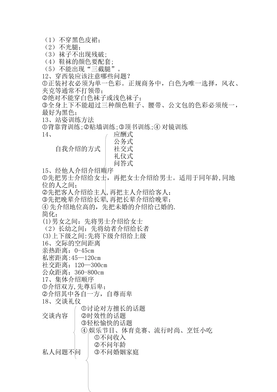 现代社交礼仪题目_第2页