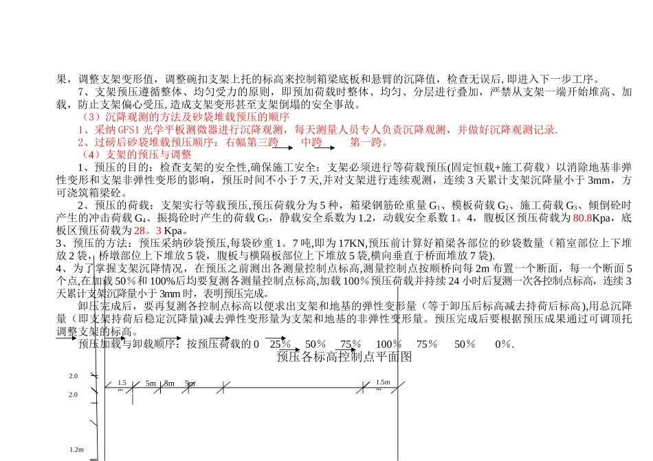 现浇箱梁桥预压方案_第3页