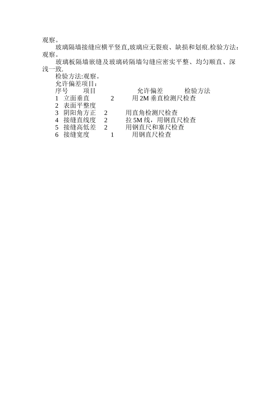 玻璃隔断施工方案(简洁)_第2页