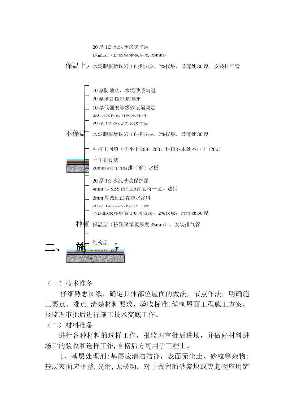 珍珠岩屋面施工方案_第3页
