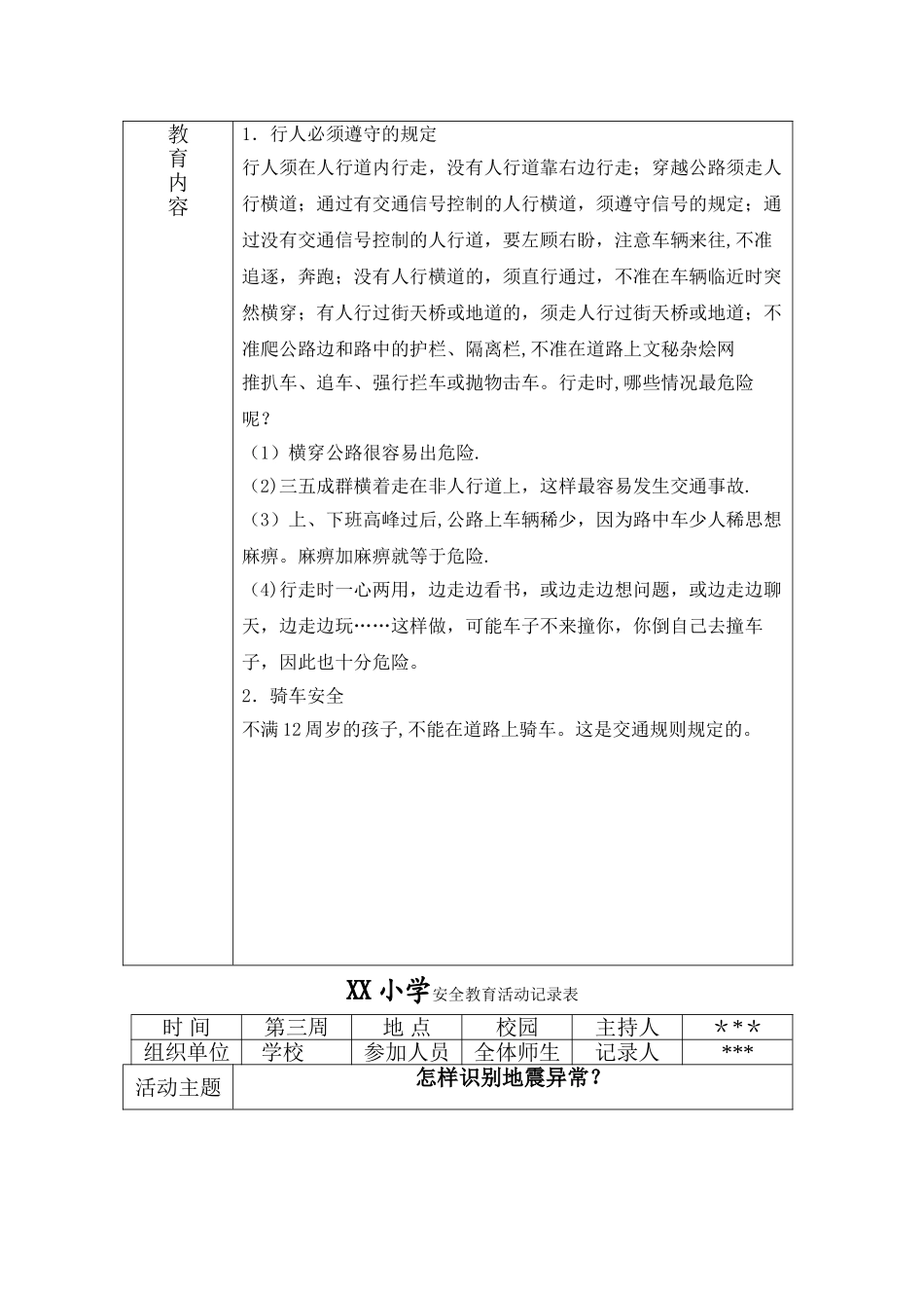 班级安全会议记录_第3页
