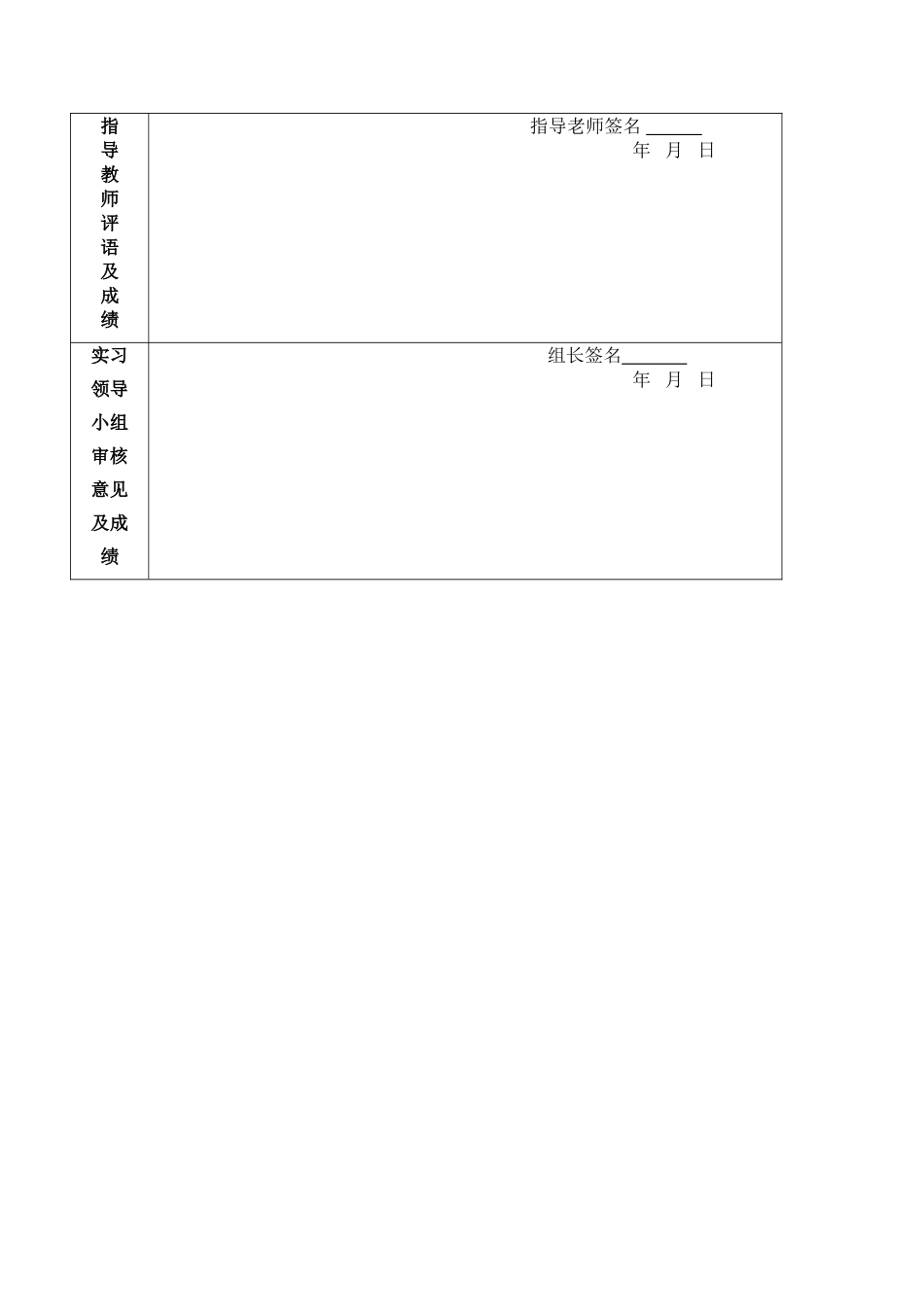 生产实习鉴定表_第2页