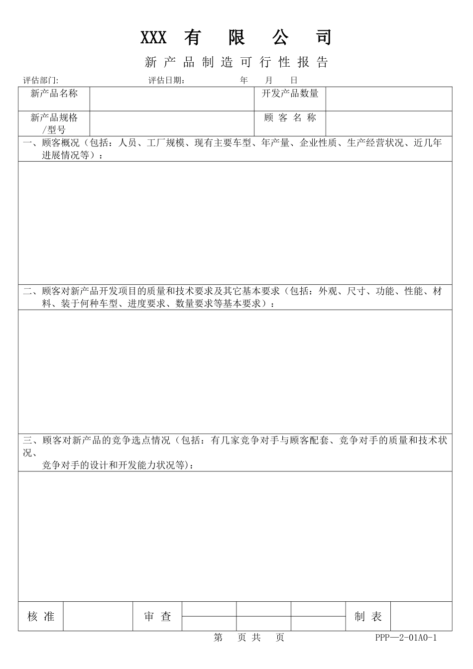 生产管理公司表格大全_第1页