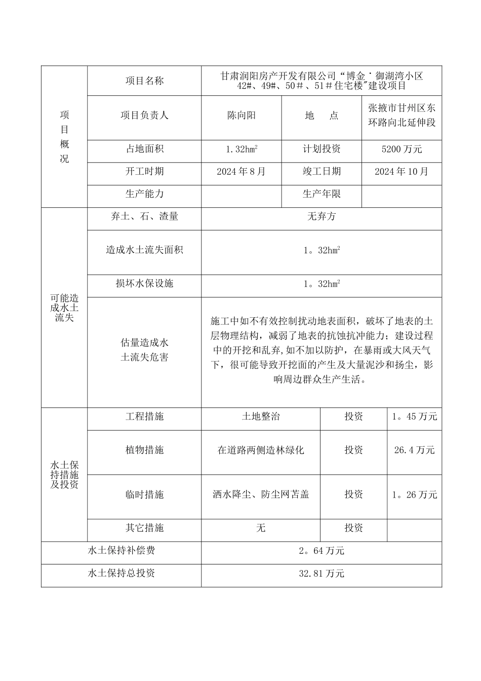 生产线项目水土保持方案报告表_第2页