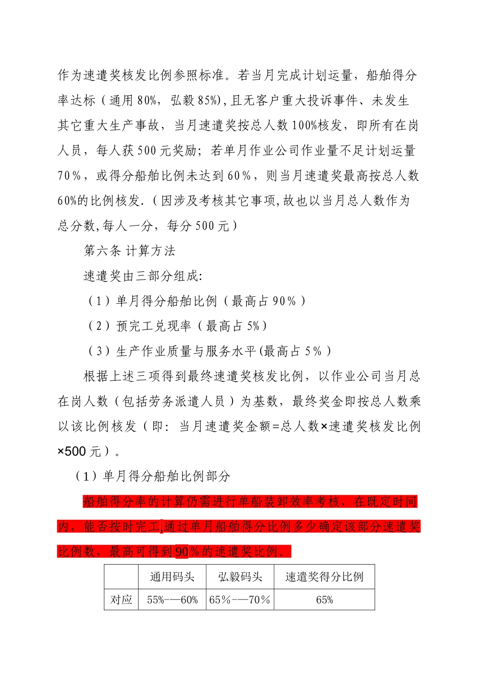 生产考核办法修订中……_第3页