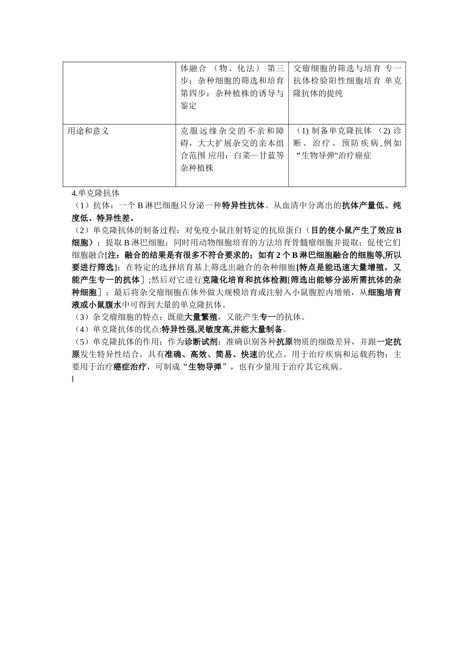 生物选修3知识点细胞工程_第3页