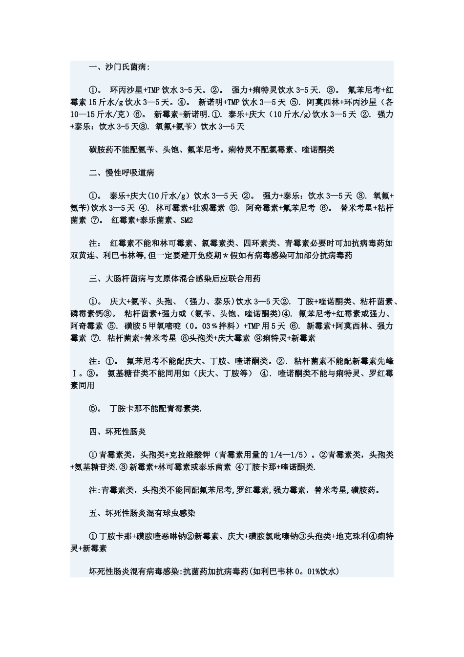 用药配伍方案_第1页