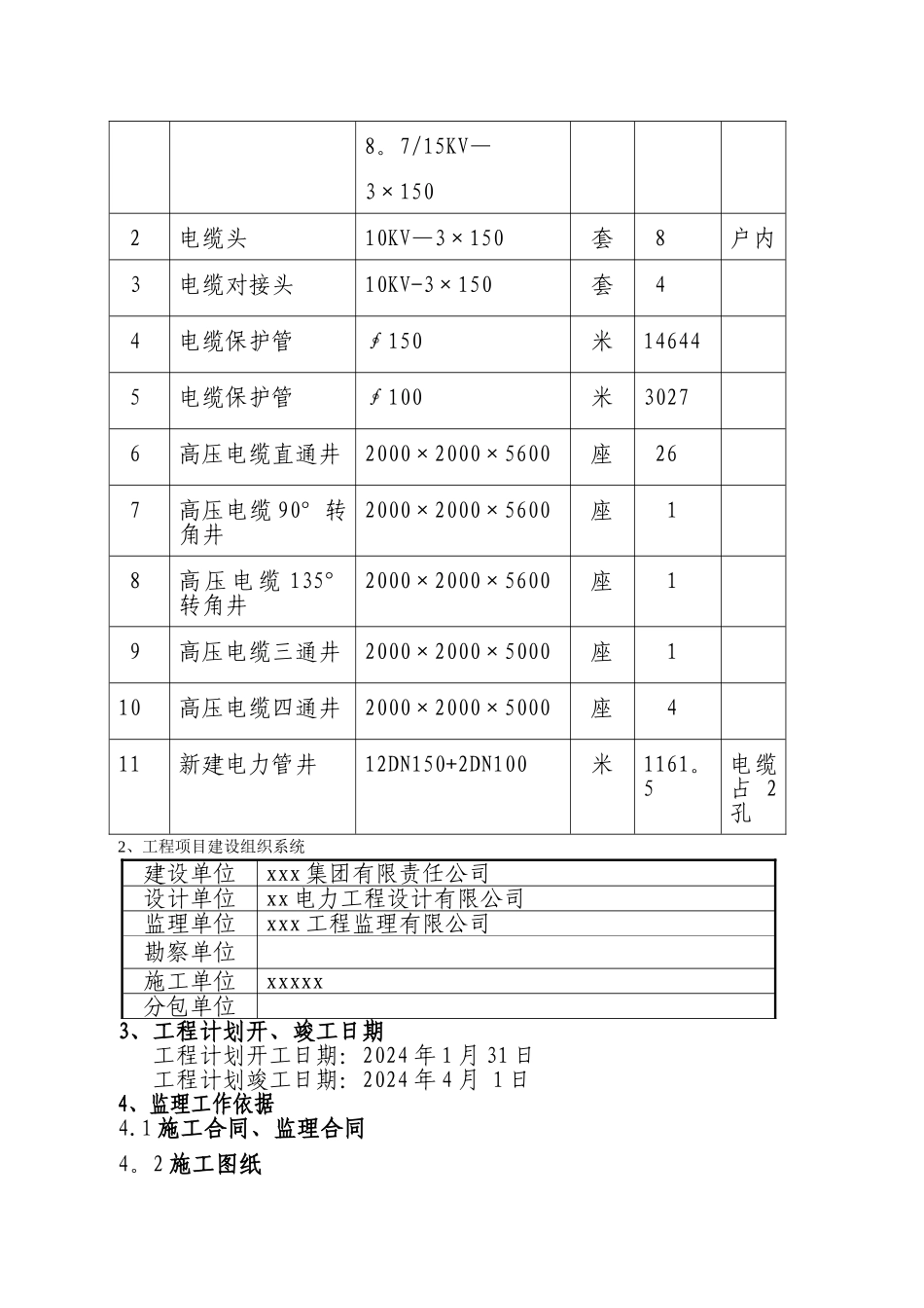 电力工程监理规划_第2页