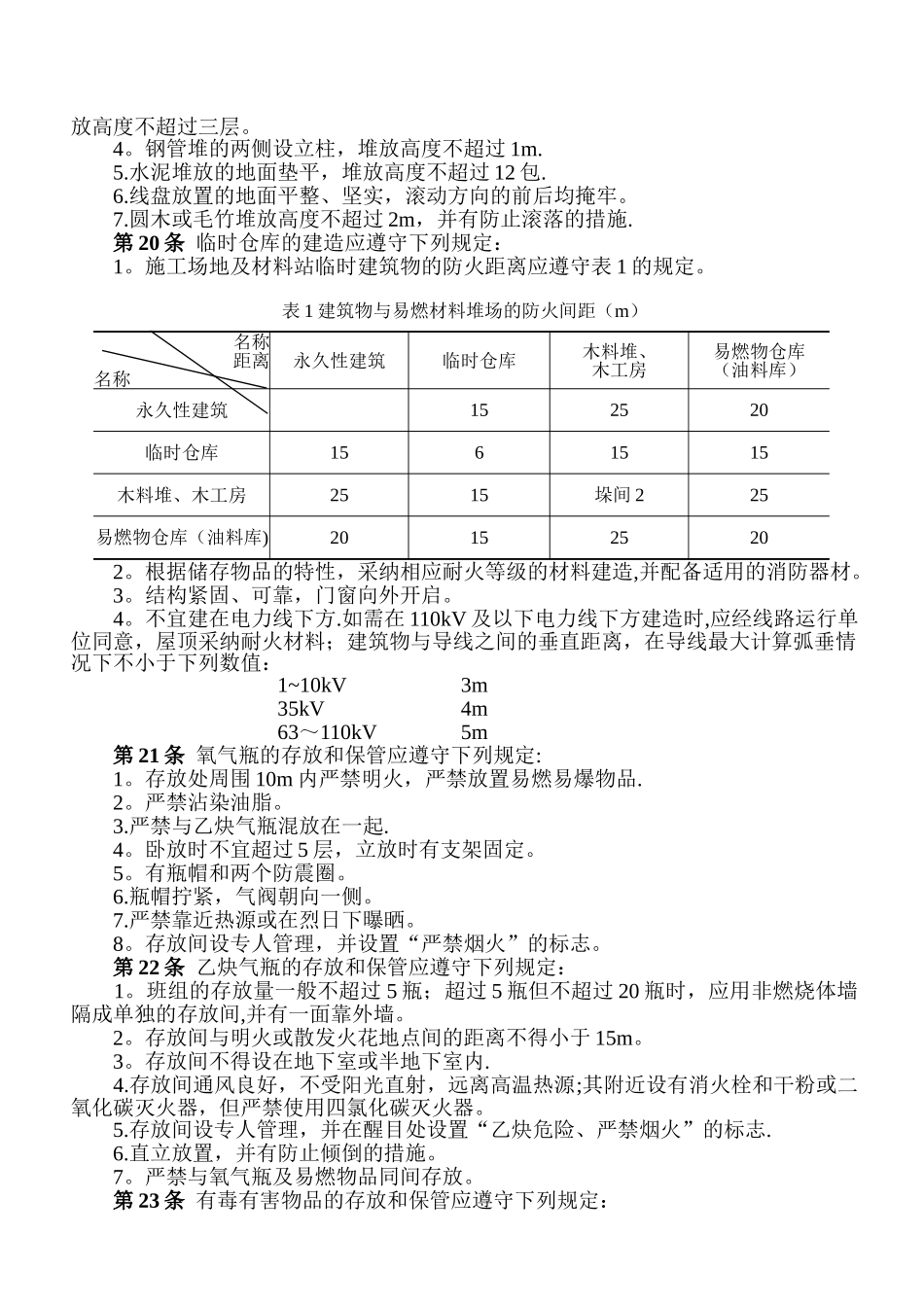 电力建设安全工作规程(架空电力线路部分)_第2页