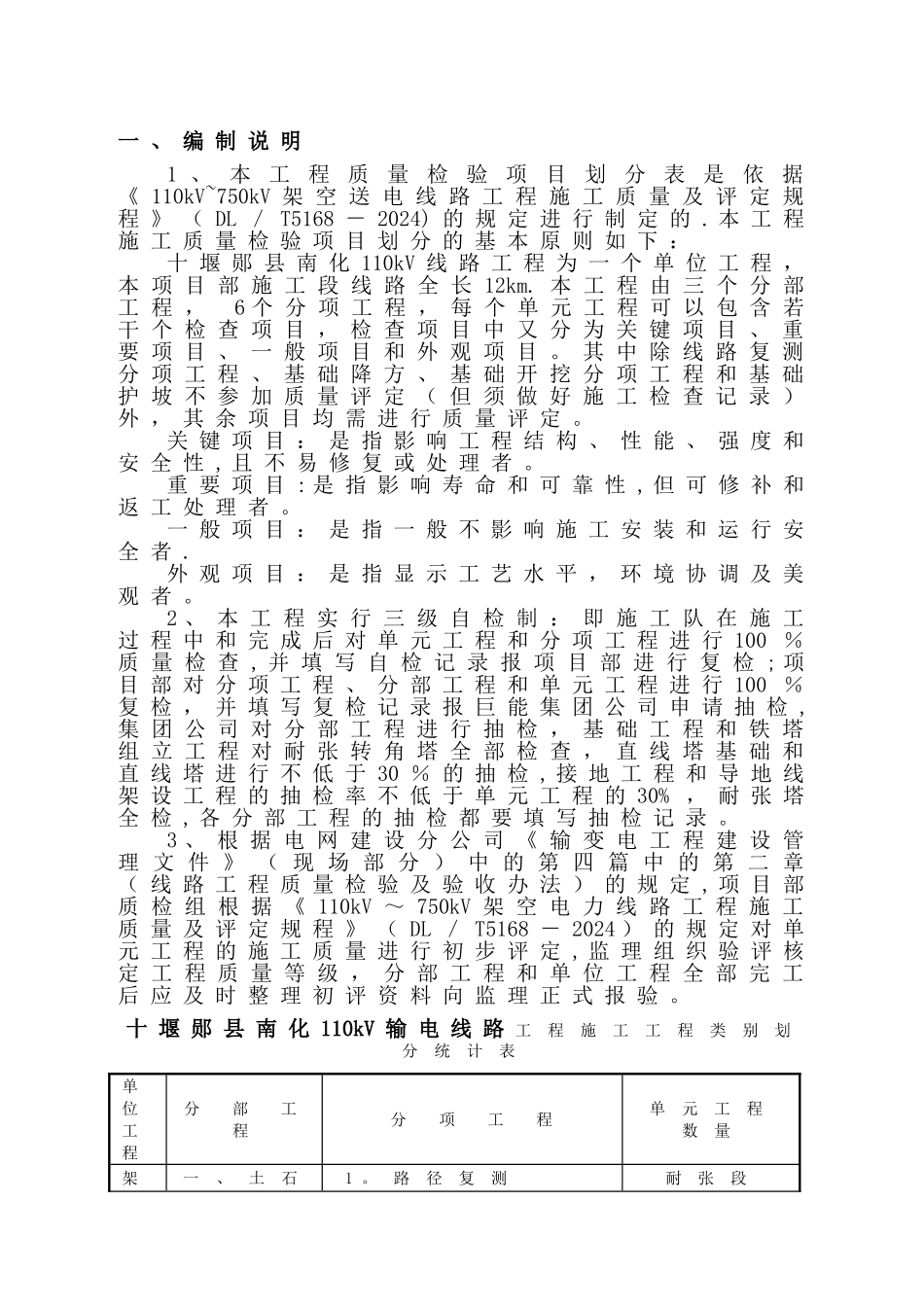 电力线路施工质量验收及评定范围划分_第2页