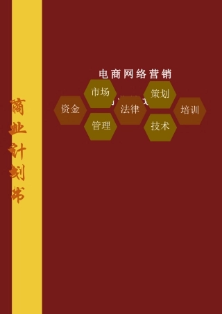 电商创业计划书