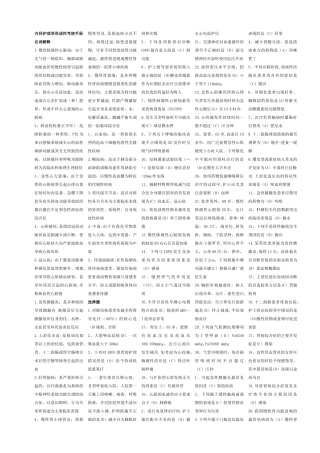 电大-护理本科内科护理学形成性考核册试题及答案