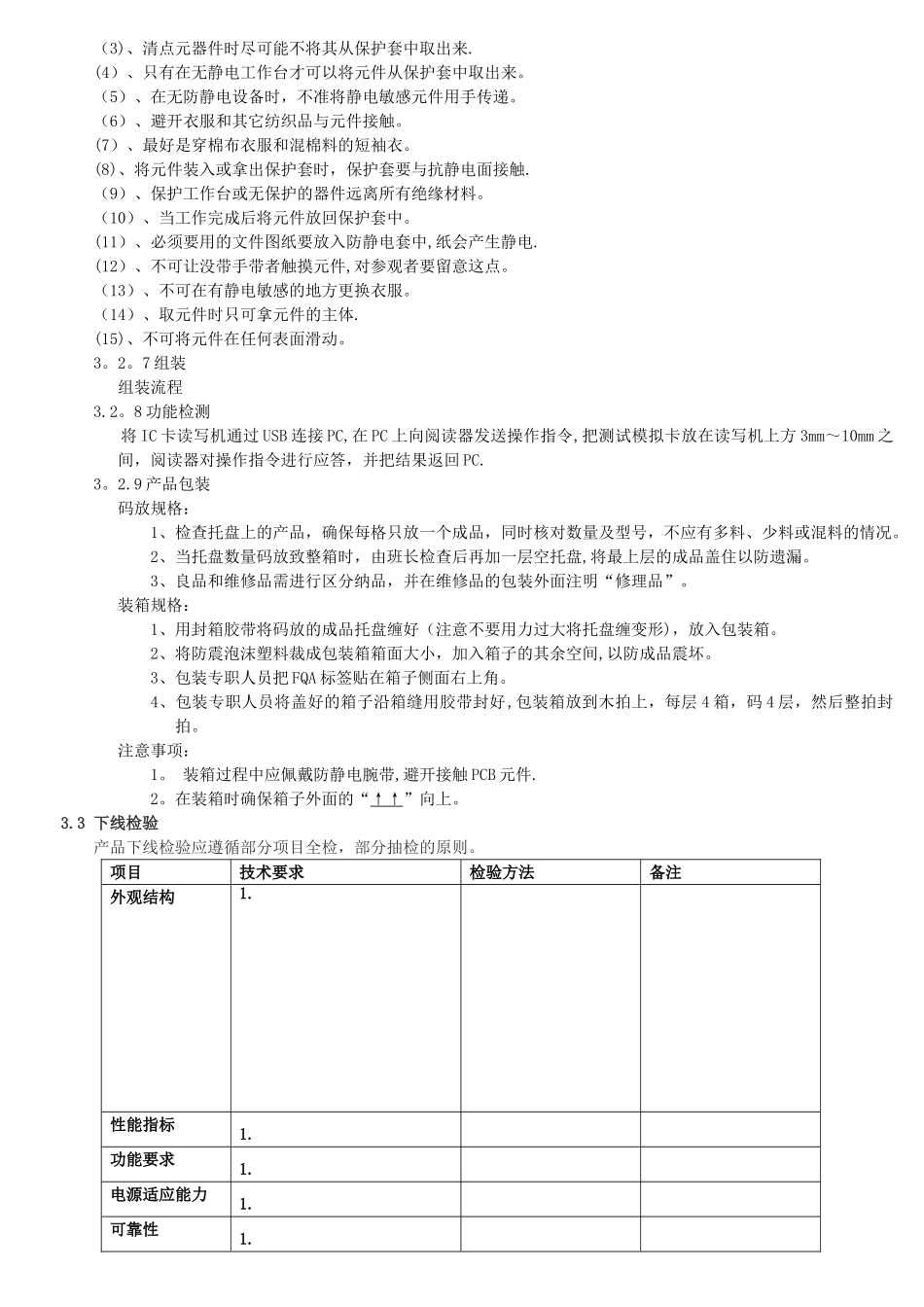 电子产品生产工艺流程_第3页