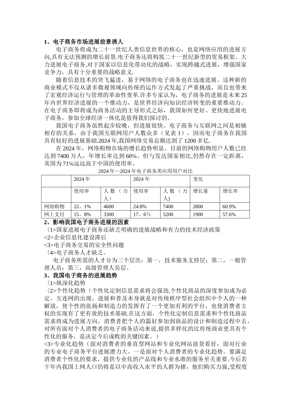 电子商务—大学生职业生涯规划_第3页