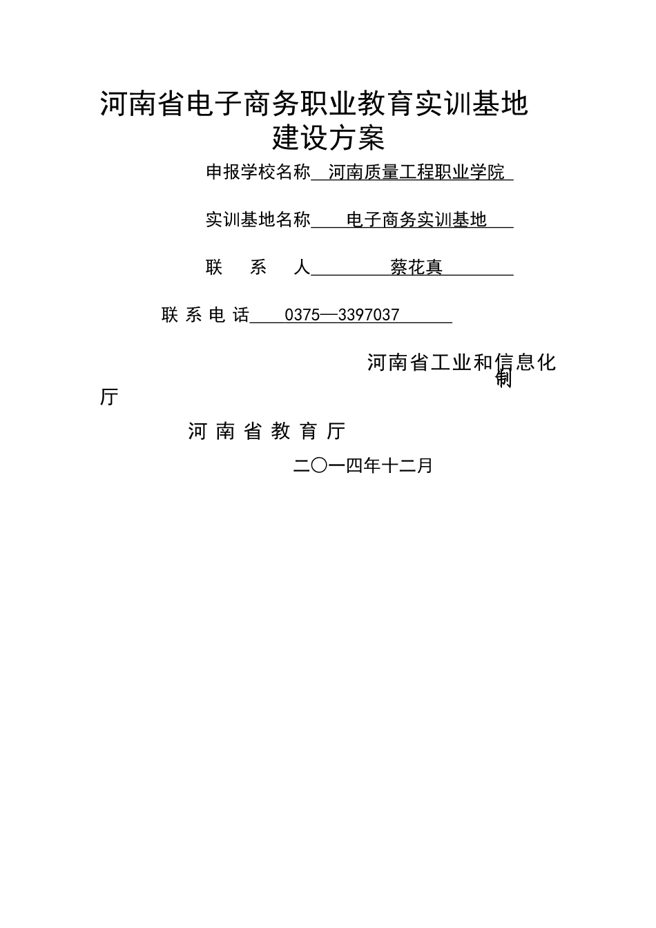 电子商务专业建设方案_第1页