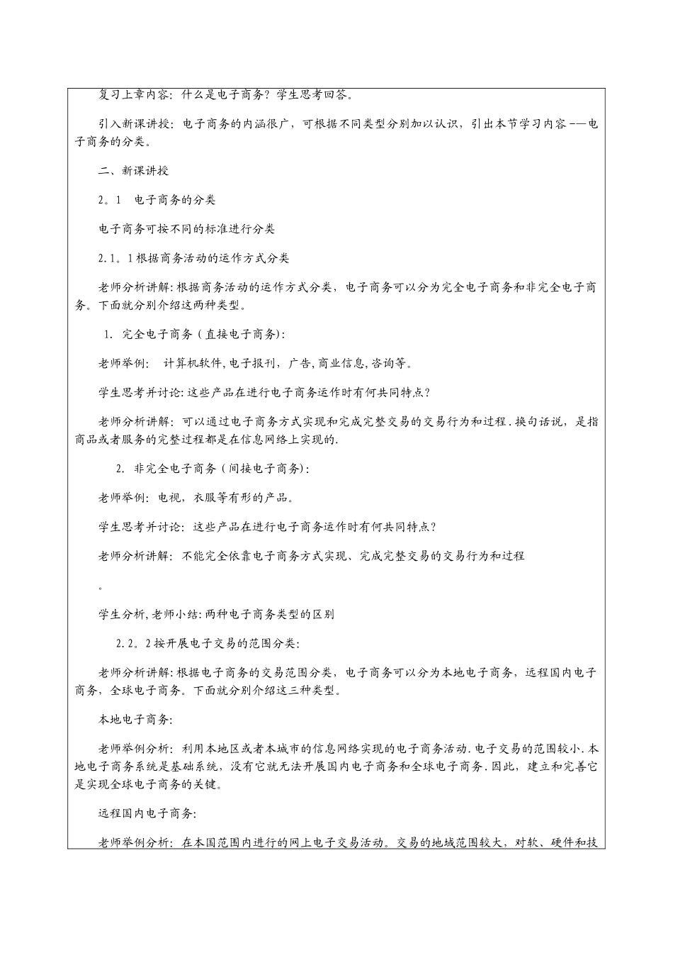 电子商务教学教案_第2页
