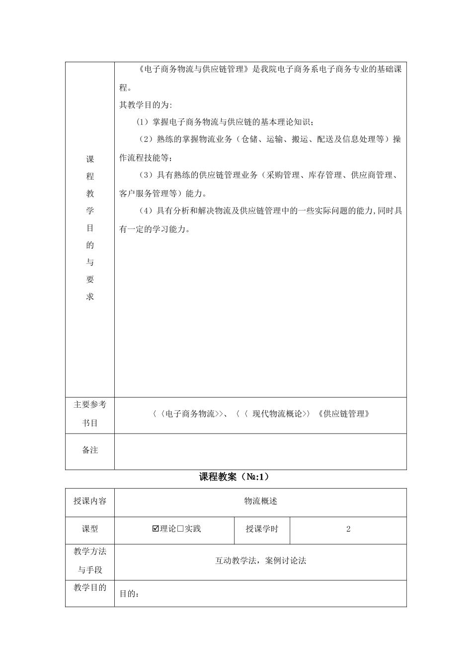 电子商务物流与供应链管理教案_第2页