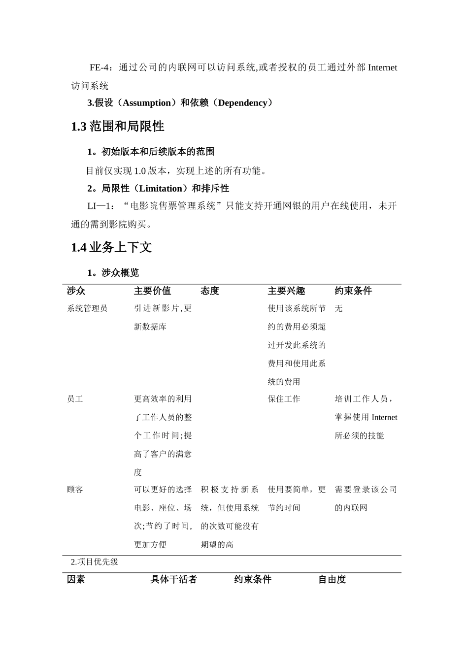 电影院售票管理系统UML_第2页