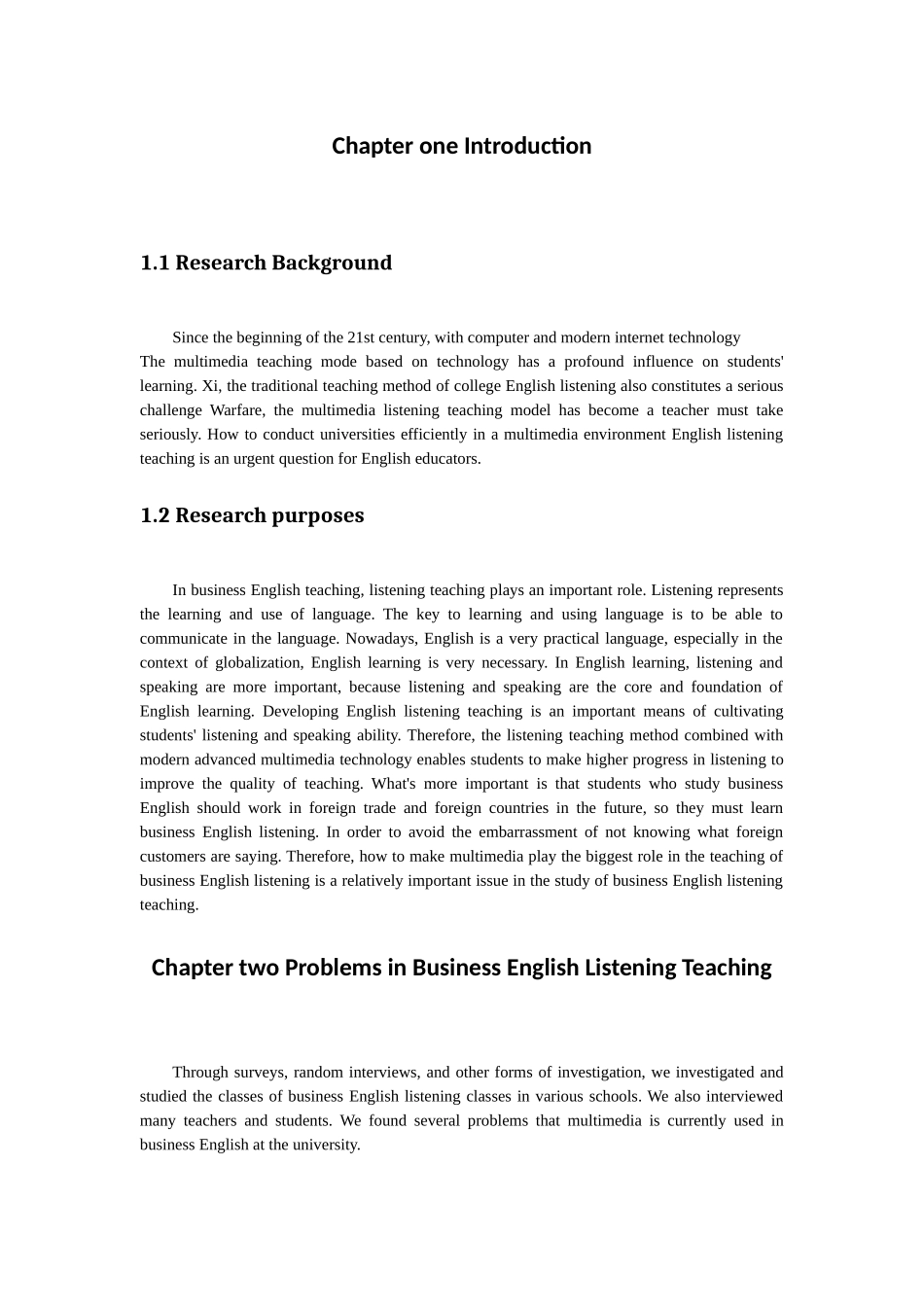 多媒体商务英语论文_第3页